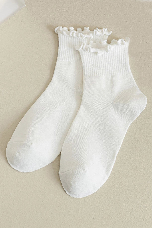 Ruffle Ankle Socks