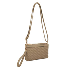 Load image into Gallery viewer, Woven Sand Crossbody
