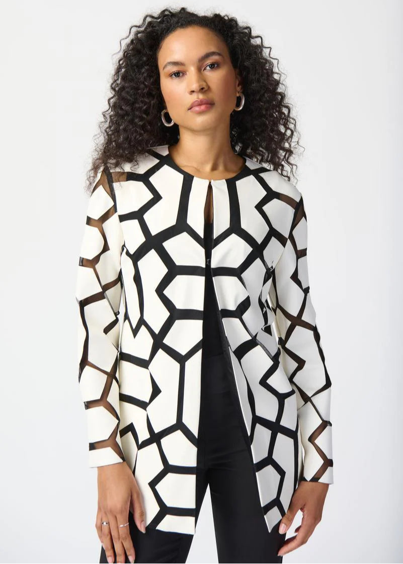 Sheer 2025 sleeve blazer