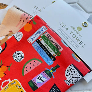 Kitchen Shelf Tea Towel