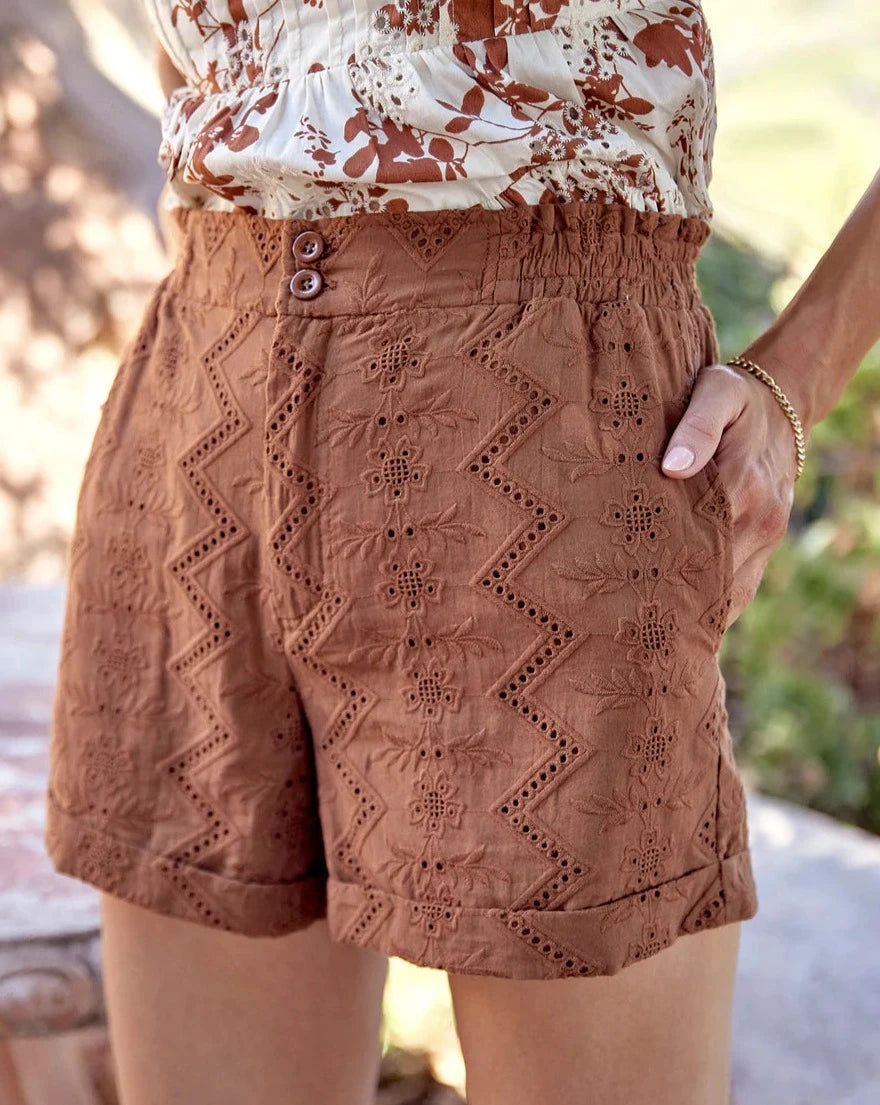 Shelli Eyelet Shorts