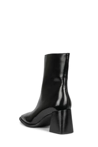 Pointy Toe Square Heel Boot