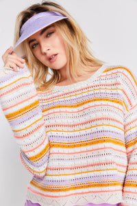Shore Thing Striped Pullover
