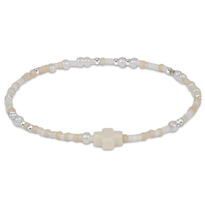 Hope Unwritten Signature Cross Bracelet