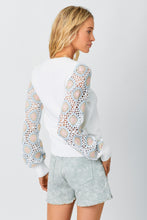 Load image into Gallery viewer, Crochet Sleeve Jacket
