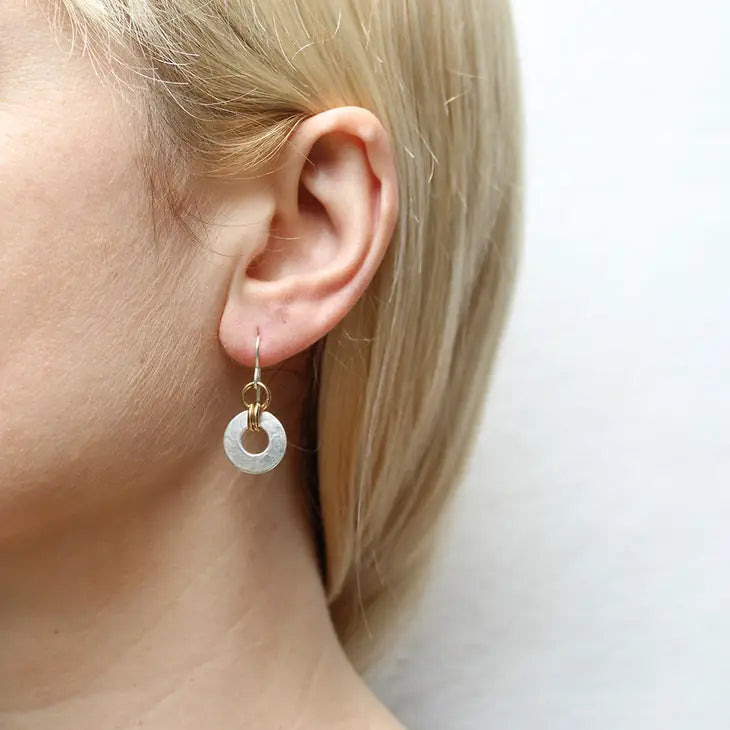 Small Double Linked Earring