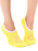 Load image into Gallery viewer, Fuzzy Smile Slipper Sock
