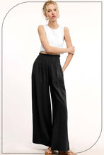 Load image into Gallery viewer, Smocked Waist Wide Leg Pant
