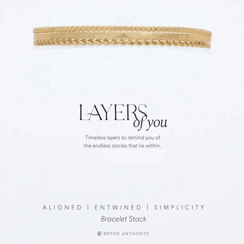 Layers Of You Stack Bracelet