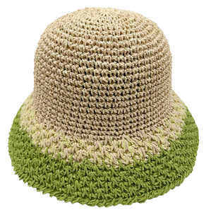 Straw Bucket Hat