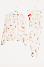 Load image into Gallery viewer, Straws And Paws PJ Set
