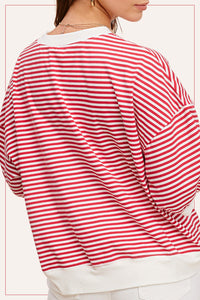 Stripe Sweatshirt