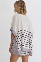 Load image into Gallery viewer, Striped Poncho
