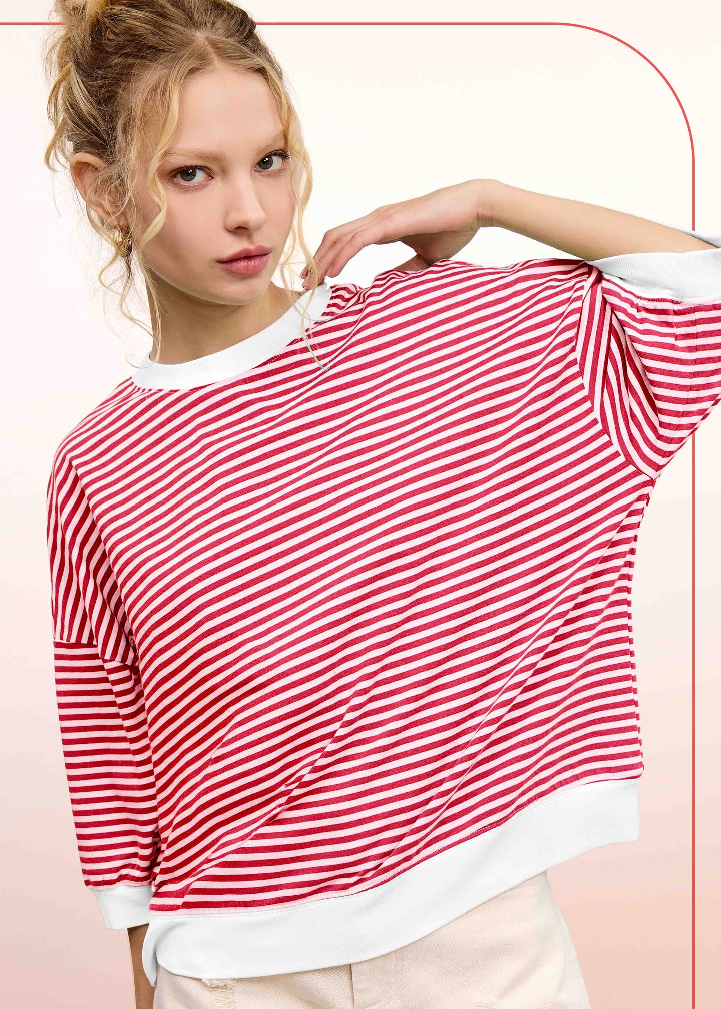 Stripe Sweatshirt