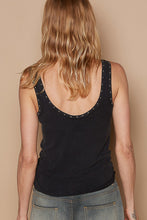 Load image into Gallery viewer, Ribbed Studded Tank
