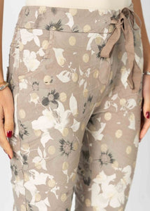 Flower Print Jogger