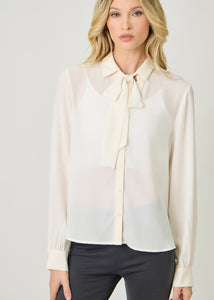 Tie Neck Shirt