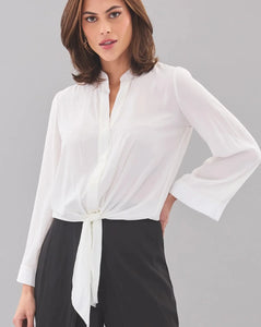 Tie Front Blouse