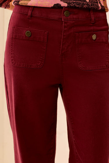 Sophia Curvy Super Straight Ankle Jean