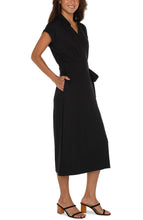 Load image into Gallery viewer, Collared Wrap Dress
