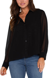 Pleat Back Shirt