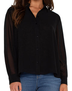 Pleat Back Shirt