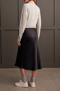 Pull On Midi Skirt