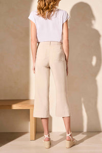 Twill Capri Pant