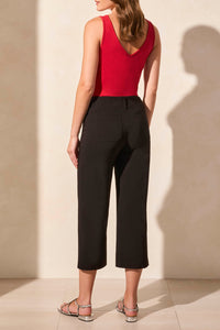 Twill Capri Pant