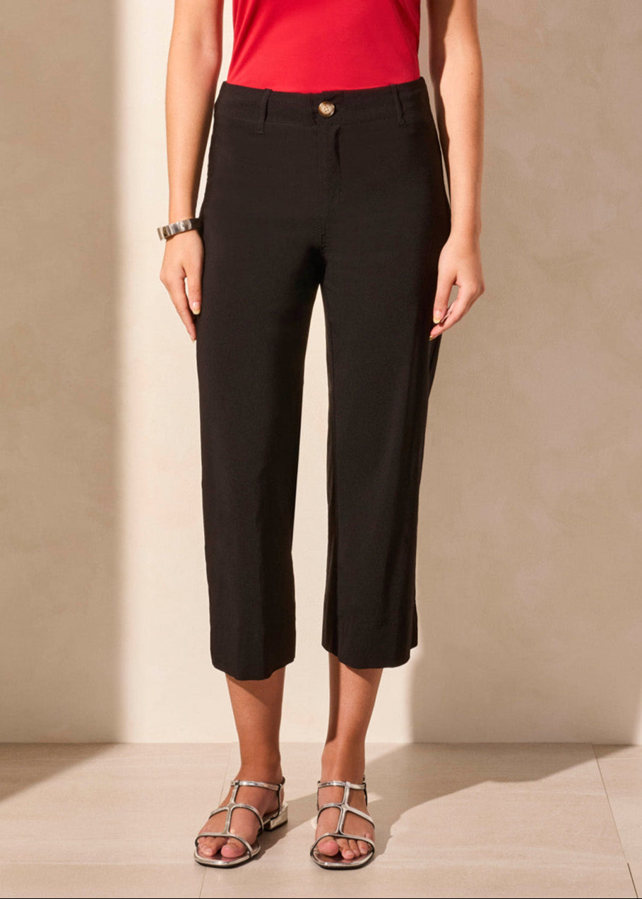 Twill Capri Pant