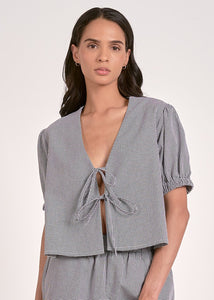 Seersucker Top