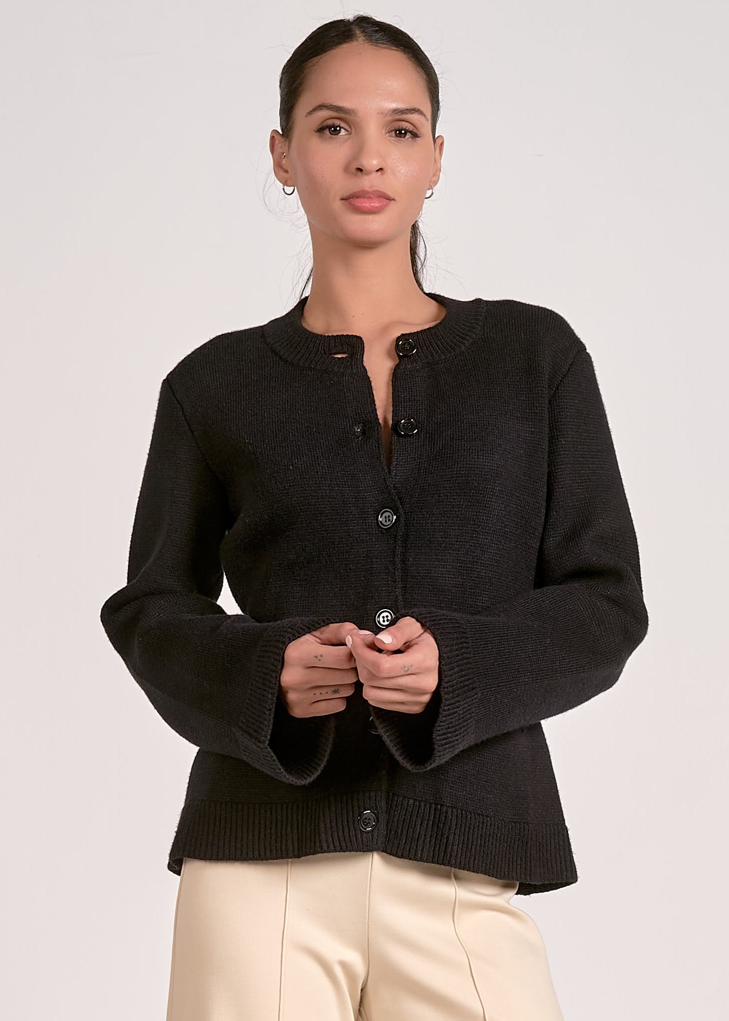 トップス knuth marf/ladylike knit cardigan ladylike knit cardigan/2color | KNUTH MARF