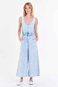 Sivan Stripe Wide Leg Jumpsuit