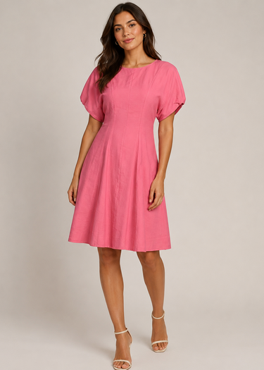 Draw Waist Dress