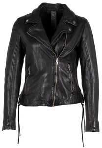 Star Stud Leather Jacket