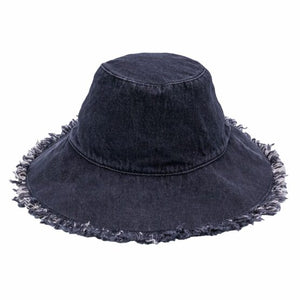 Wide Brim Bucket Hat