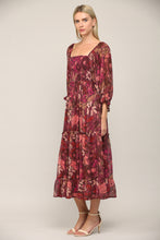 Load image into Gallery viewer, Chiffon Smocked Bodice Dress
