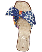 Load image into Gallery viewer, Knotted  Raffia Bottom Sandal
