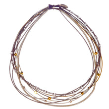 Load image into Gallery viewer, 8 Strand Texture Necklace
