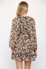 Load image into Gallery viewer, Floral Print Ruffle Dress
