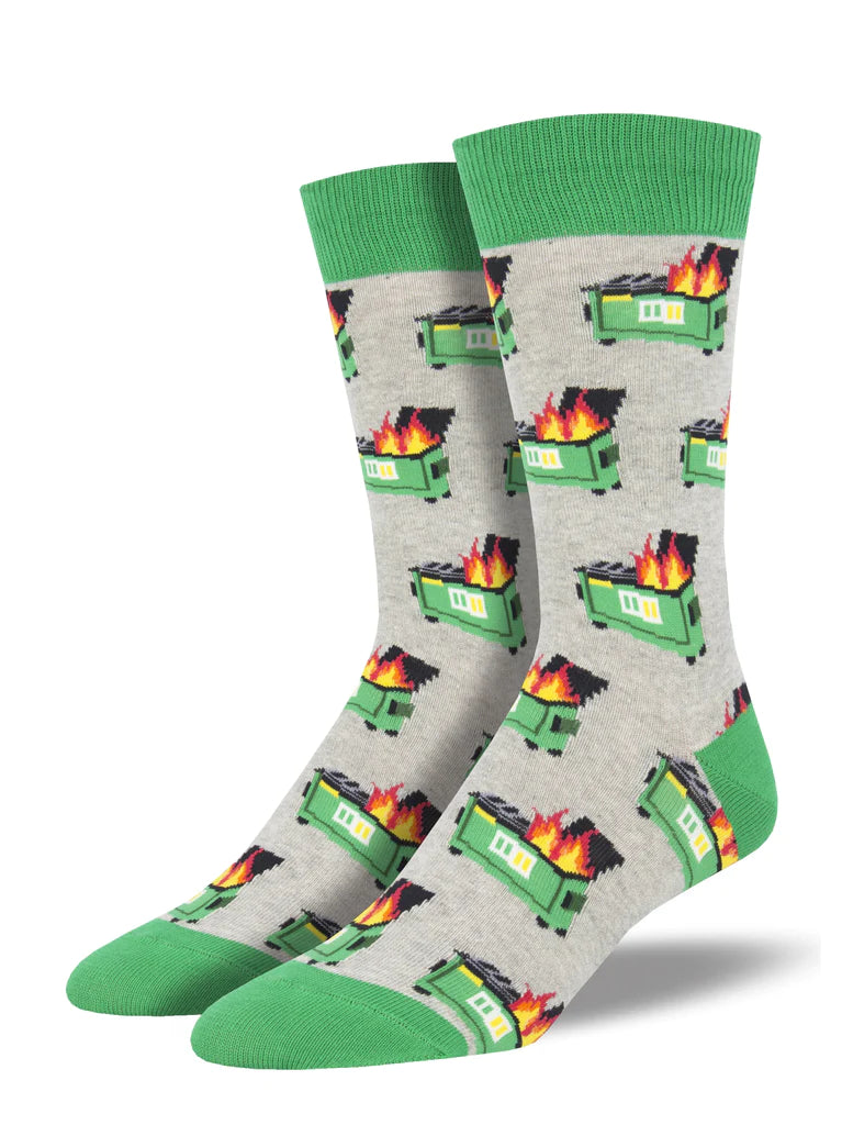 Dumpster Fire Sock