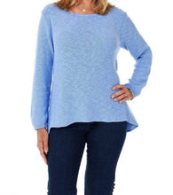 Load image into Gallery viewer, Hi/Low Sweater - PERIWINKLE
