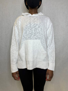 Hoodie Sweater  - WHITE