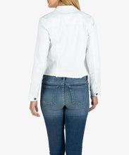 Load image into Gallery viewer, Kara Frayed Hem Jean Jacket
