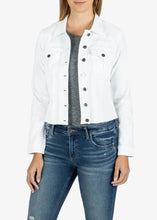 Load image into Gallery viewer, Kara Frayed Hem Jean Jacket
