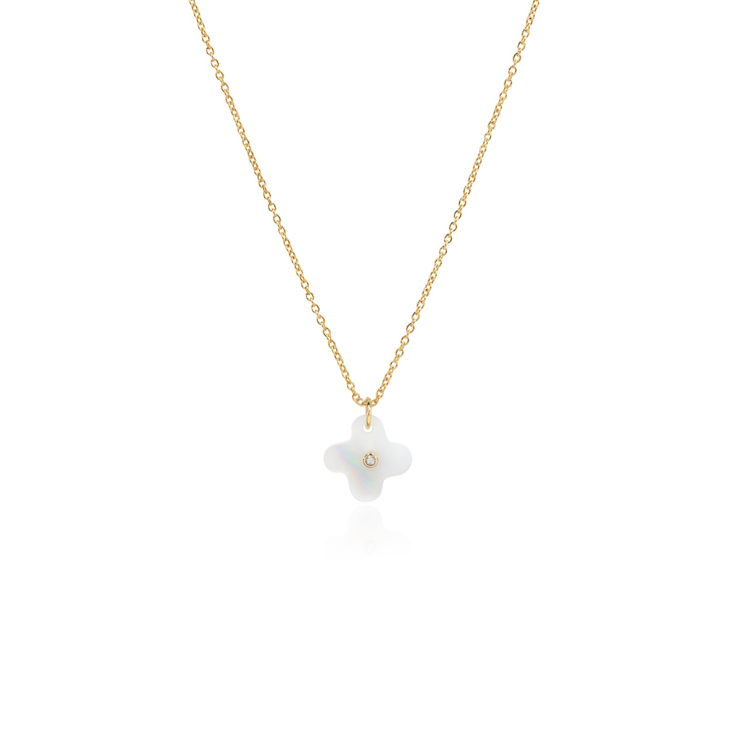 CLover Shell Necklace