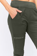 Load image into Gallery viewer, Malanda Rouched Cargo Pant - OLIVE
