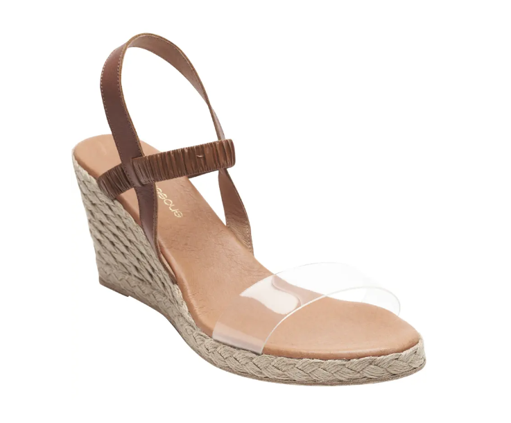 Alberta Wedge  - CUERO/CLEAR