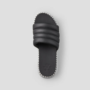 Platform Puffer Slide Sandal