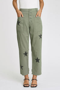 Tammy Crop Pant With Stars